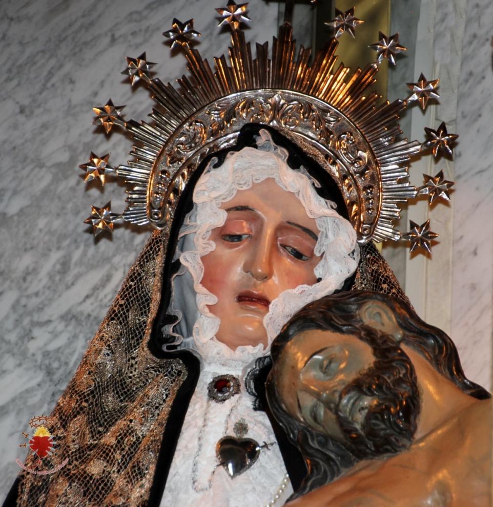 Restauración de la Virgen de la Soledad